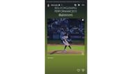 Kike Hernandez with the utmost praise for Tyler Glasnow's performance (@kikehndez/Instagram)